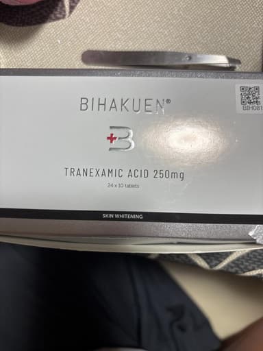 [BIHAKUEN]ビハクエン トラネキサム酸250mg 【1箱240錠】 レビュー投稿画像 サムネイル