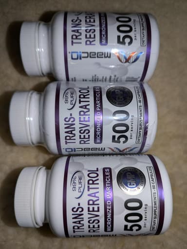 [maac10]トランスレスベラトロール250mg 【1本60カプセル】 レビュー投稿画像 サムネイル