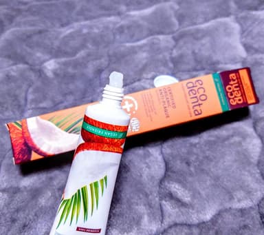 [eco denta]サティファイドオーガニック アンチプラークトゥースペースト 【1本75ml】 レビュー投稿画像 サムネイル