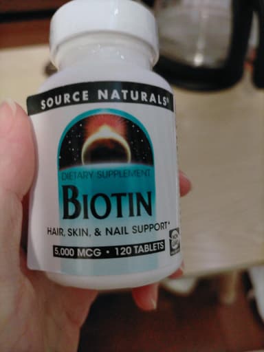 [SourceNaturals]ビオチン5000mcg 【1本120錠】 レビュー投稿画像 サムネイル