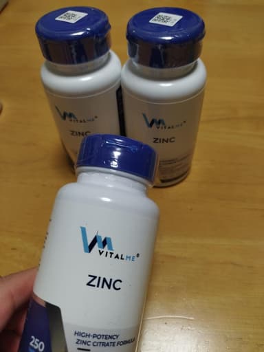 バイタルミー ジンク50mg[VitalMe] 【1本250錠】 レビュー投稿画像 サムネイル