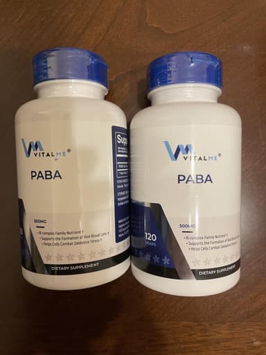 [VitalMe]バイタルミー PABA500mg 【1本120ベジカプセル】 レビュー投稿画像 サムネイル