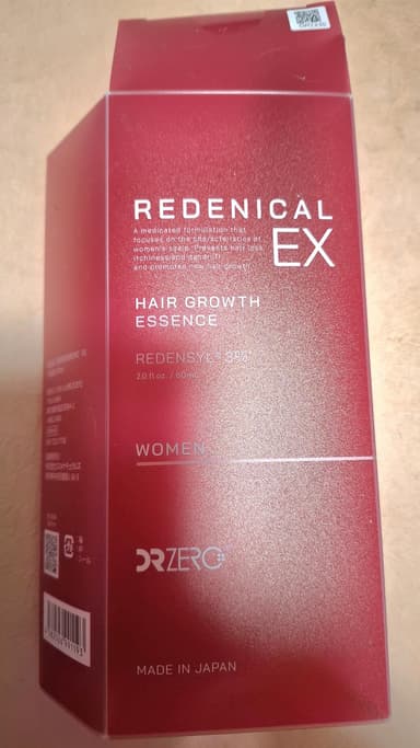 [ドクターゼロ]リデニカルEX 薬用育毛剤 ヘアグロースエッセンス(女性用) 【1箱60ml】 レビュー投稿画像 サムネイル