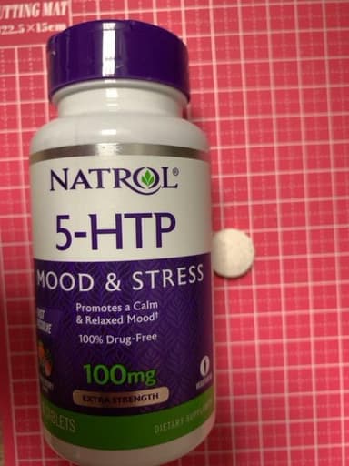 [Natrol]5-HTP 100mg ファストディゾルブ 【1本30錠】 レビュー投稿画像 サムネイル