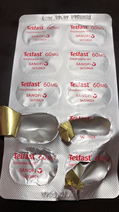 テルファスト60mg 【1箱10錠】 レビュー投稿画像 サムネイル