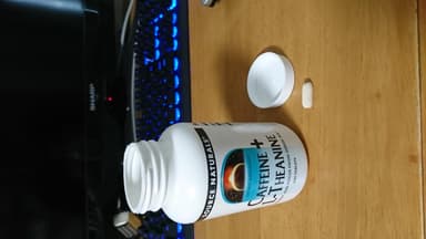 [SOURCE NATURALS]カフェイン＋Lテアニン 【1本240錠】 レビュー投稿画像 サムネイル