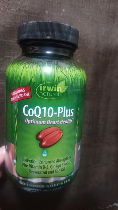 [irwin naturals]CoQ10プラス 【1本60リキッドソフトジェル】 レビュー投稿画像 サムネイル