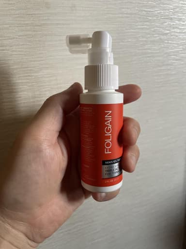 [FOLIGAIN]トリプルアクションフォーミュラforシニングヘア(男性用) 【1箱59ml】 レビュー投稿画像 サムネイル