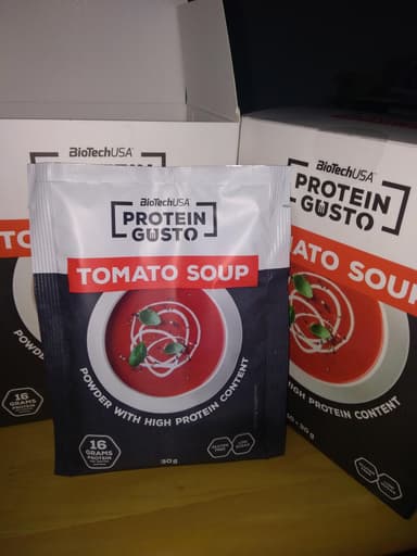 [PROTEIN GUSTO]トマトスープ 【1箱10袋】 レビュー投稿画像 サムネイル