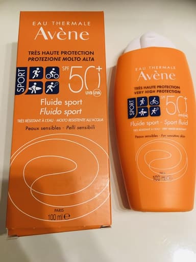 [Avene]スポーツフルイドSPF50＋ 【1本100ml】 レビュー投稿画像 サムネイル