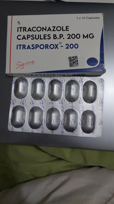 [イトリゾールジェネリック]イトラスポロックス200mg 【1箱10カプセル】 レビュー投稿画像 サムネイル