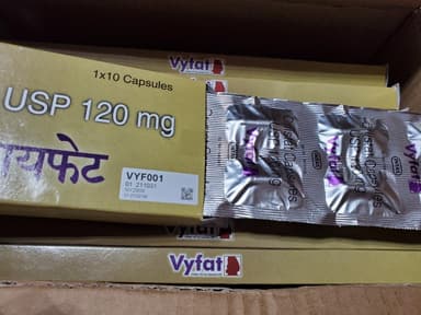 [アライ/ゼニカルジェネリック]ビーファット120mg 【1箱10錠】 レビュー投稿画像 サムネイル