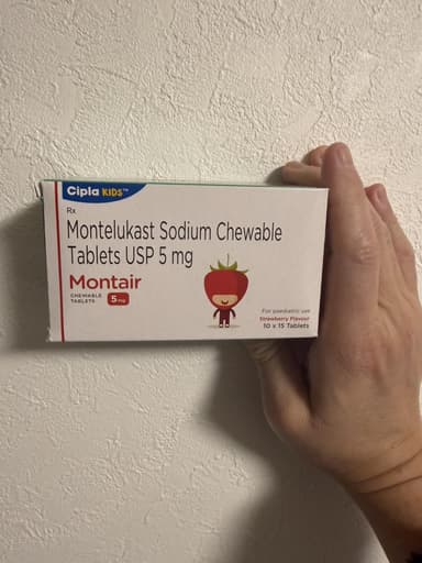 [シングレアジェネリック]モンテア5mg 【1箱150チュアブル錠】 レビュー投稿画像 サムネイル