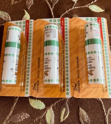 [Interthai]タイガーバーム インヘイラー 【1シート2ml×6本】 レビュー投稿画像 サムネイル