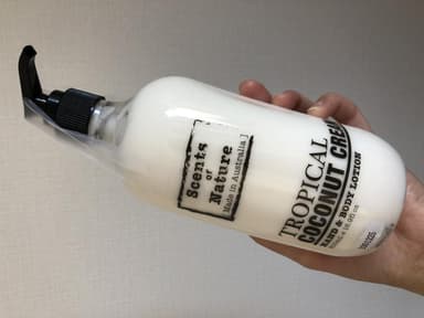 [TILLEY]センツオブネイチャー トロピカルココナッツクリームハンド＆ボディローション 【1本500ml】 レビュー投稿画像 サムネイル