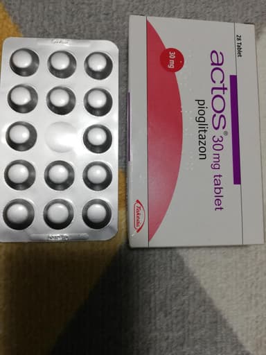 アクトス30mg 【1箱28錠】 レビュー投稿画像 サムネイル