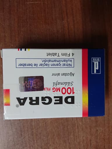 [バイアグラジェネリック]デグラ100mg 【1箱4錠】 レビュー投稿画像 サムネイル