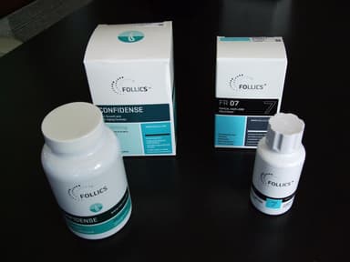 [FOLLICS]FR07ローション60ml1本＋コンフィデンス30000mg180錠1本 レビュー投稿画像 サムネイル