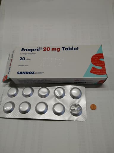 [レニベースジェネリック]エナプリル20mg 【1箱20錠】 レビュー投稿画像 サムネイル