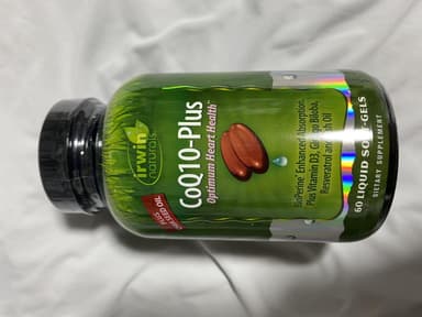 [irwin naturals]CoQ10プラス 【1本60リキッドソフトジェル】 レビュー投稿画像 サムネイル