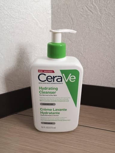 [CeraVe]ハイドレーティングクレンザー 【1本473ml】 レビュー投稿画像 サムネイル