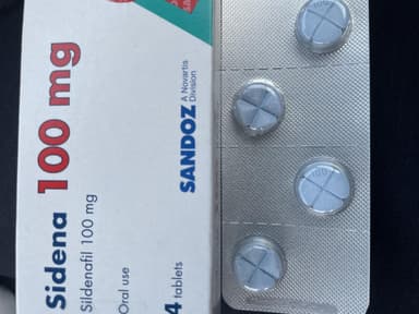 [バイアグラジェネリック]シデナ100mg 【1箱4錠】 レビュー投稿画像 サムネイル