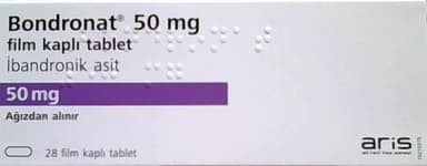 [ボンビバジェネリック]ボンドロナット50mg 【1箱28錠】 レビュー投稿画像 サムネイル
