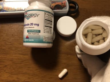[Nutricology]メラトニン20mg 【1本60錠】 レビュー投稿画像 サムネイル