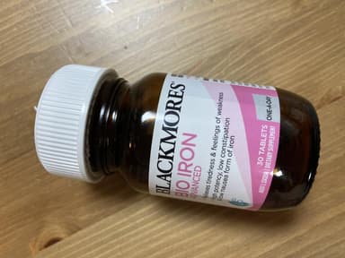 [BLACKMORES]バイオアイロン アドバンスド 【1本30錠】 レビュー投稿画像 サムネイル