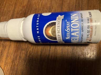 [SOURCE NATURALS]メラトニン ニュートラスプレー1.5mg(チョコレートベリー味) 【1本59.14ml】 レビュー投稿画像 サムネイル
