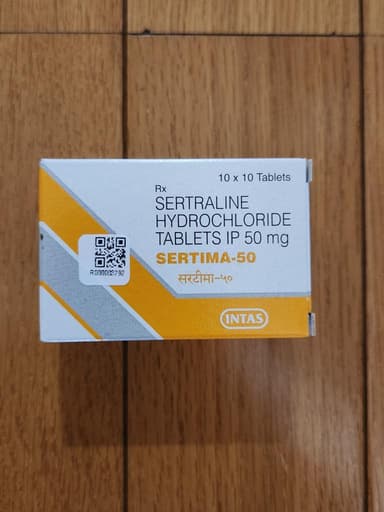 [ジェイゾロフトジェネリック]セルティマ50mg 【1箱100錠】 レビュー投稿画像 サムネイル