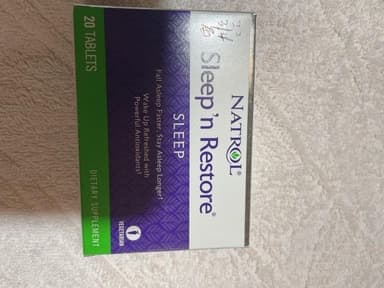 [NATROL]スリープ＆リストア 【1箱20錠】 レビュー投稿画像 サムネイル