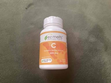 [ez melts]ビタミンC 500mg 【1本60錠】 レビュー投稿画像 サムネイル
