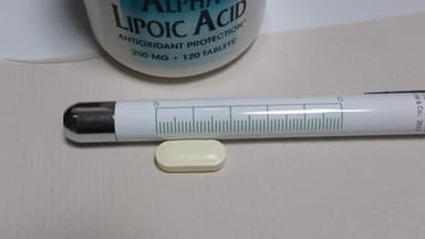 αリポ酸200mg 【1本120錠】 レビュー投稿画像 サムネイル