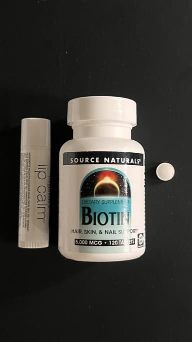 [SOURCE NATURALS]ビオチン5000mcg 【1本120錠】 レビュー投稿画像 サムネイル