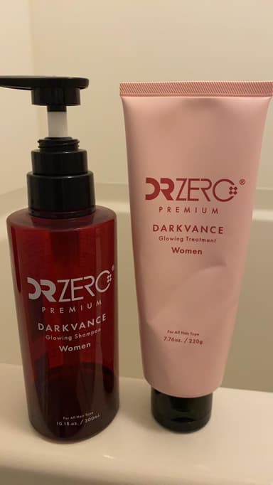 [DR ZERO]ドクターゼロ ダークヴァンス グローイングシャンプー＋トリートメント(女性用) レビュー投稿画像 サムネイル