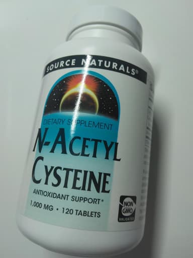 [SOURCE NATURALS]Nアセチルシステイン1000mg 【1本120錠】 レビュー投稿画像 サムネイル