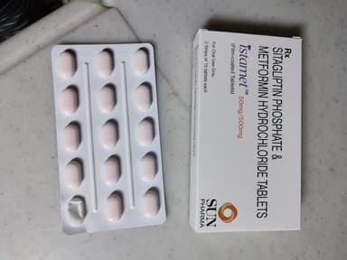 [ジャヌメットジェネリック]イスタメット50mg/500mg 【1箱30錠】 レビュー投稿画像 サムネイル