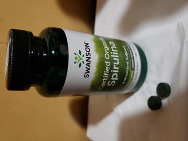 [SWANSON]オーガニックスピルリナ500mg 【1本180錠】 レビュー投稿画像 サムネイル