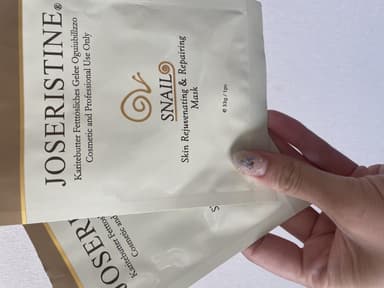 [JOSERISTINE]スネイルスキンレジュベネーティング＆リペアリングマスク 【1箱6枚】 レビュー投稿画像 サムネイル