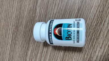 [SourceNaturals]ビオチン5000mcg 【1本120錠】 レビュー投稿画像 サムネイル