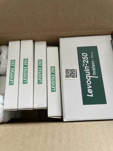 [クラビットジェネリック]レボクイン250mg 【1箱100錠】 レビュー投稿画像 サムネイル