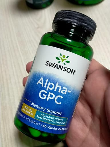 [Swanson]アルファ-GPC300mg 【1本60ベジカプセル】 レビュー投稿画像 サムネイル