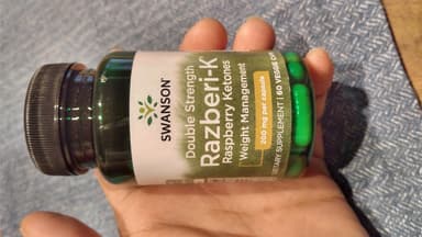 [SWANSON]ラズベリーK200mg 【1本60ベジカプセル】 レビュー投稿画像 サムネイル