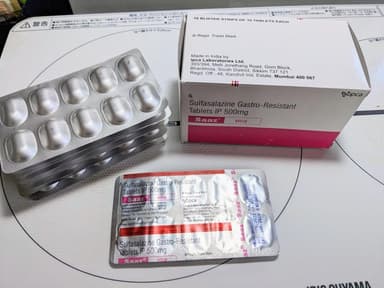 [サラゾピリンジェネリック]サーズ500mg 【1箱100錠】 レビュー投稿画像 サムネイル