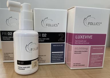 [FOLLICS]FR02 ローション60ml＋ルグゼバイブ90錠 レビュー投稿画像 サムネイル