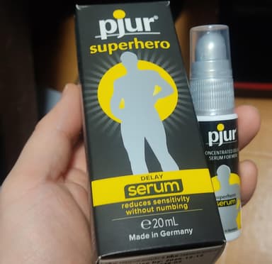 [pjur]スーパーヒーローディレイセラム 【1箱20ml】 レビュー投稿画像 サムネイル