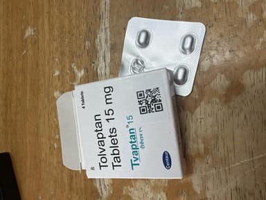 [サムスカジェネリック]トバプタン15mg 【1箱4錠】 レビュー投稿画像 サムネイル