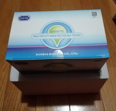 [David]男性用精子濃度セルフ検査キット 【1箱1回分】 レビュー投稿画像 サムネイル