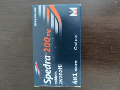 スペドラ200mg 【1箱4錠】 レビュー投稿画像 サムネイル